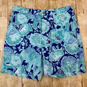 Lilly Pulitizer Mens Beaumont Shorts Paisley Floral Size 34